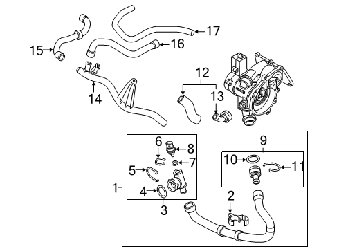 2021 Audi Q3 Hoses, Lines & Pipes Diagram 2