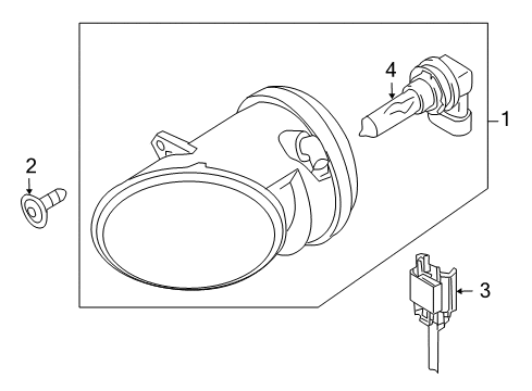 2009 Audi TT Fog Lamps Diagram