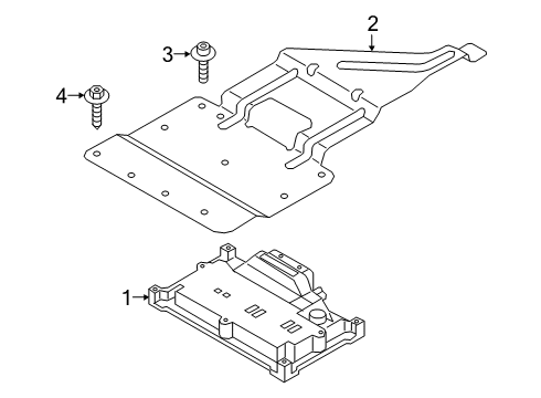 2020 Audi e-tron Sportback Electrical Components Diagram 7