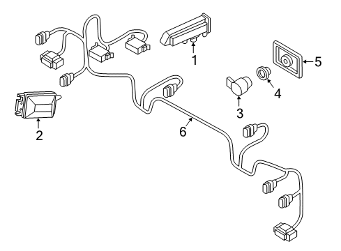 2023 Audi TTS Quattro Bumper & Components - Rear Diagram 2