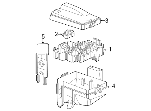 2022 Audi Q4 e-tron Fuse & Relay