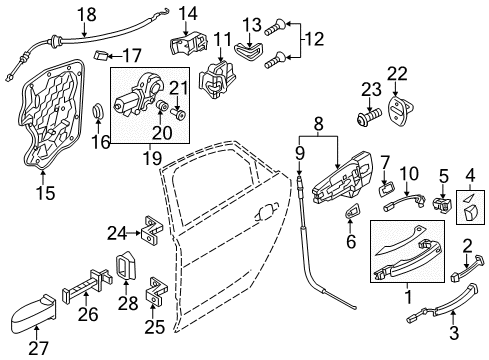 2011 Audi A8 Quattro Door Diagram 3