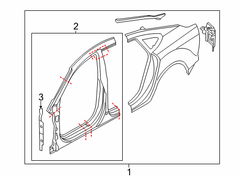 2015 Audi A7 Quattro Aperture Panel