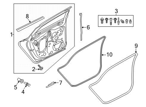 2025 Audi A6 allroad Door & Components