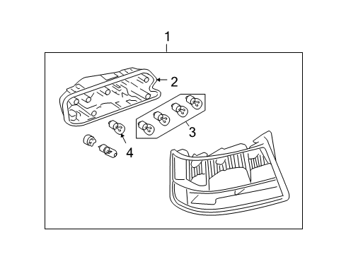 2007 Audi A6 Tail Lamps Diagram
