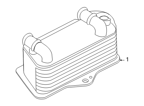 2009 Audi TT Trans Oil Cooler Diagram 2