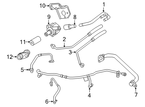 2024 Audi S6 Hoses, Lines & Pipes Diagram 6