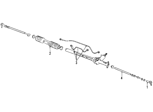 2007 Audi A4 Quattro Steering Gear & Linkage - Steering Diagram 4