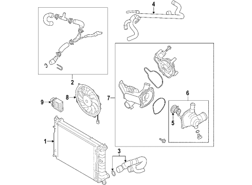 2005 Audi S4 Cooling System Diagram