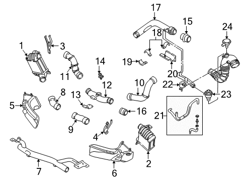 2002 Audi TT Intercooler Diagram