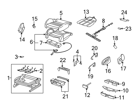 2007 Audi RS4 Heated Seats Diagram 4