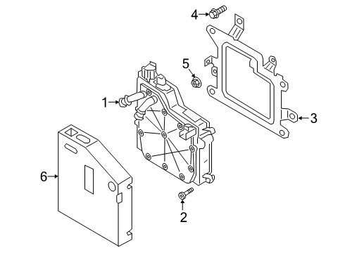 2020 Audi e-tron Sportback Electrical Components Diagram 15