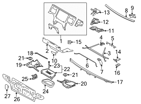 2005 Audi A8 Quattro Cowl Diagram
