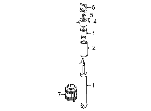 2025 Audi Q6 e-tron DAMPER Diagram for 85H-616-002-C