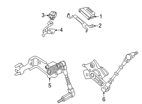 2024 Audi e-tron GT Control Module Diagram for 9J1-907-553-N