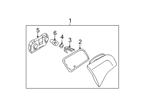 2007 Audi A4 Bulbs Diagram 13