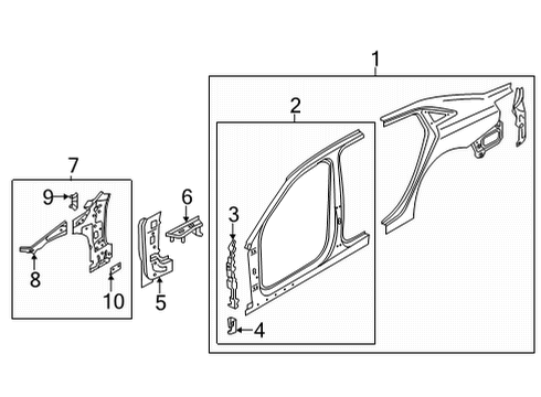 2024 Audi A3 Quattro Aperture Panel