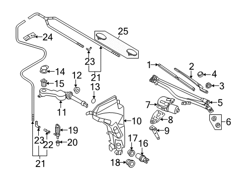 2010 Audi A6 Quattro Wipers