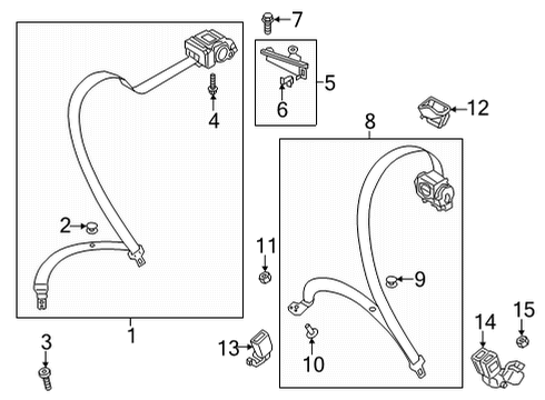 2024 Audi RS7 Sportback Seat Belt