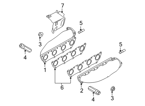 2010 Audi Q7 Exhaust Manifold Diagram 3