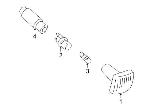 1996 Audi A4 Side Repeater Lamps Diagram