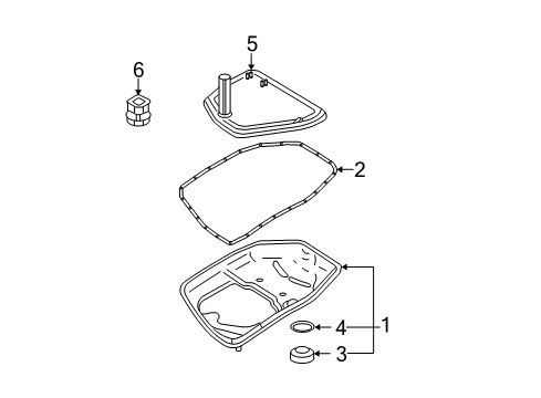 2006 Audi A4 Automatic Transmission - Maintenance Diagram 2