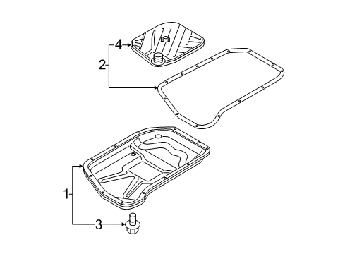2015 Audi A7 Quattro Transaxle Parts Diagram 2