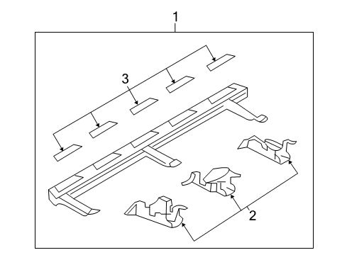 2010 Audi Q5 Exterior Trim - Pillars