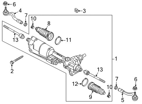 2025 Audi SQ5 Steering Diagram for 4K1-423-055-R