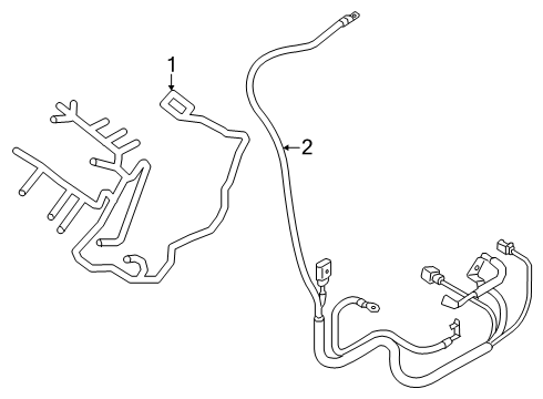 2025 Audi SQ7 Wiring Harness