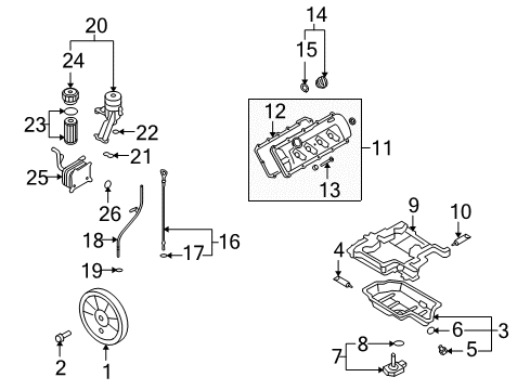 2010 Audi Q7 Filters Diagram 5