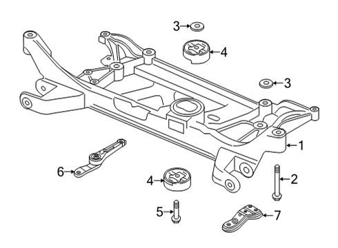 2022 Audi S3 Front Suspension Diagram