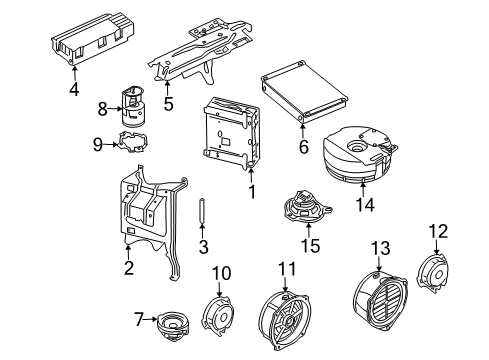 2007 Audi Q7 Sound System Diagram