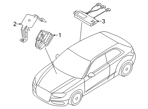 2018 Audi S3 Alarm System Diagram