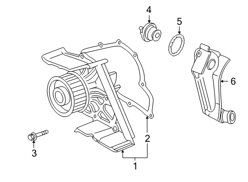 1999 Audi A4 Water Pump Diagram 2