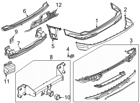 2025 Audi Q7 Bumper & Components - Rear