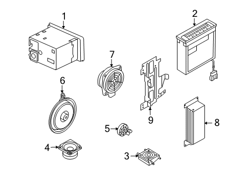 2008 Audi A4 Sound System Diagram 2