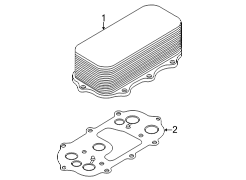 2019 Audi A8 Quattro Oil Cooler Diagram