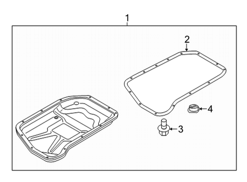 2024 Audi S8 Case & Related Parts Diagram
