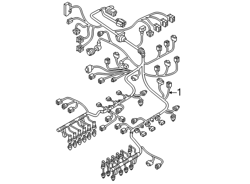 2012 Audi S4 Wiring Harness