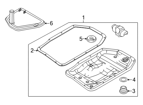 2009 Audi Q7 Automatic Transmission - Maintenance Diagram 2