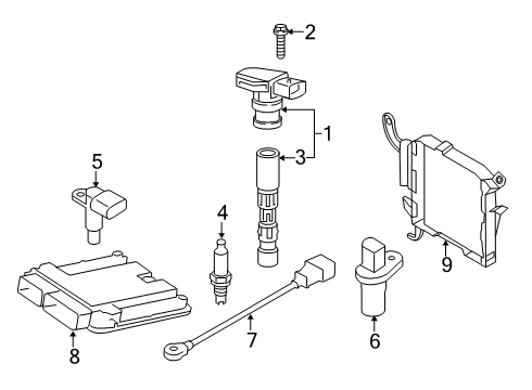 2021 Audi A4 Quattro Powertrain Control Diagram 2