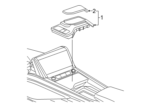 2020 Audi e-tron Sportback Gear Shift Control - AT Diagram
