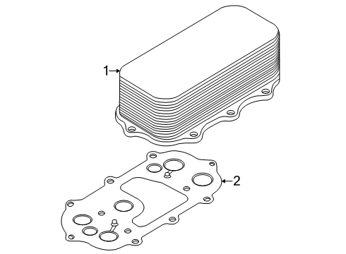 2025 Audi SQ7 Engine Oil Cooler