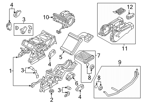 2025 Audi SQ7 A/C Evaporator Diagram 2