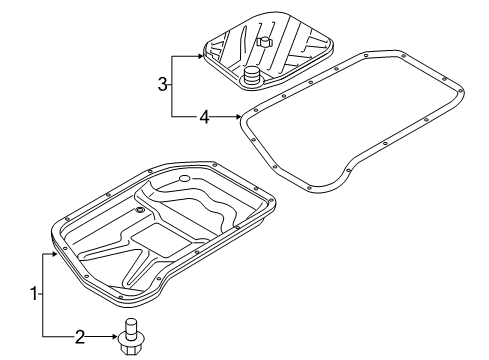 2015 Audi A8 Quattro Transaxle Parts Diagram 3