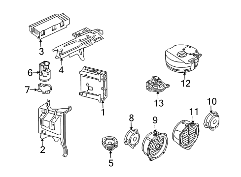 2011 Audi Q7 Sound System Diagram 2
