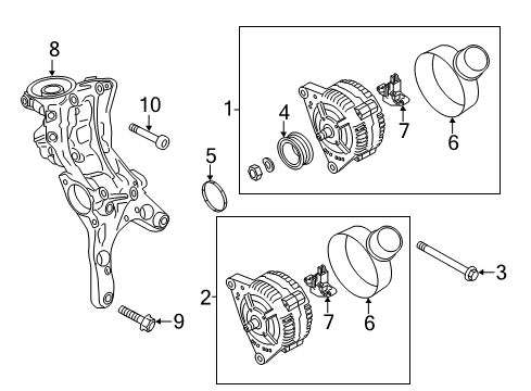 2013 Audi A5 Quattro Alternator Diagram 3