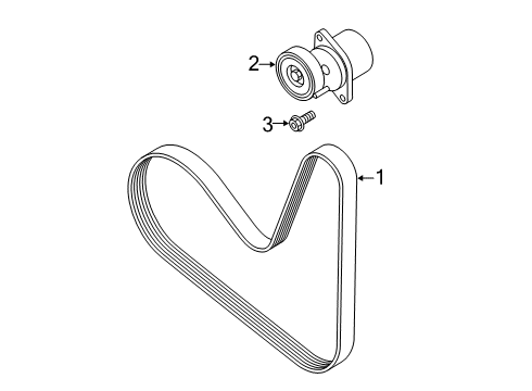 2020 Audi Q3 Belts & Pulleys