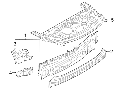2025 Audi RS3 Rear Body